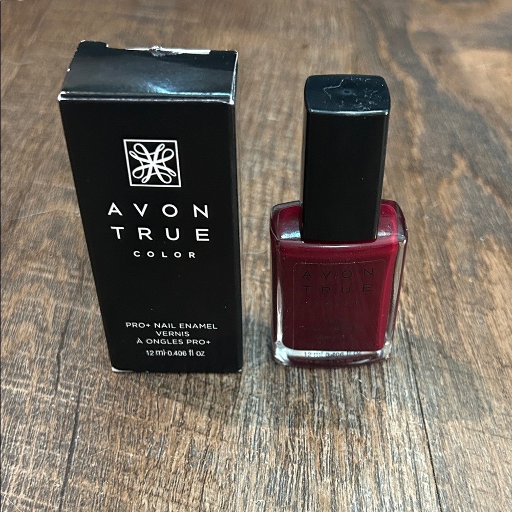 Avon True Color‎ Pro Nail Enamel Cherry Jubilee NEW